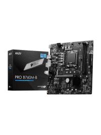 MSI PRO B760M-B DDR4 4800(OC) PCI-E ,M.2 USB3.2 HDMI, 1x 2,5G LAN 1700p mATX